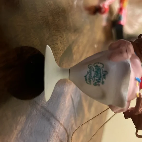 Vintage Lustre Fame Mouse Ornament 92’ “Our Christmas Together” - Picture 3 of 5